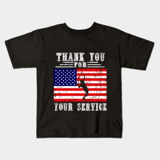 veterans day thank you for your service Kids T-Shirt